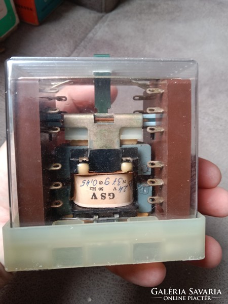 Old ganz gsv 24v a.C. Multipole relay switch