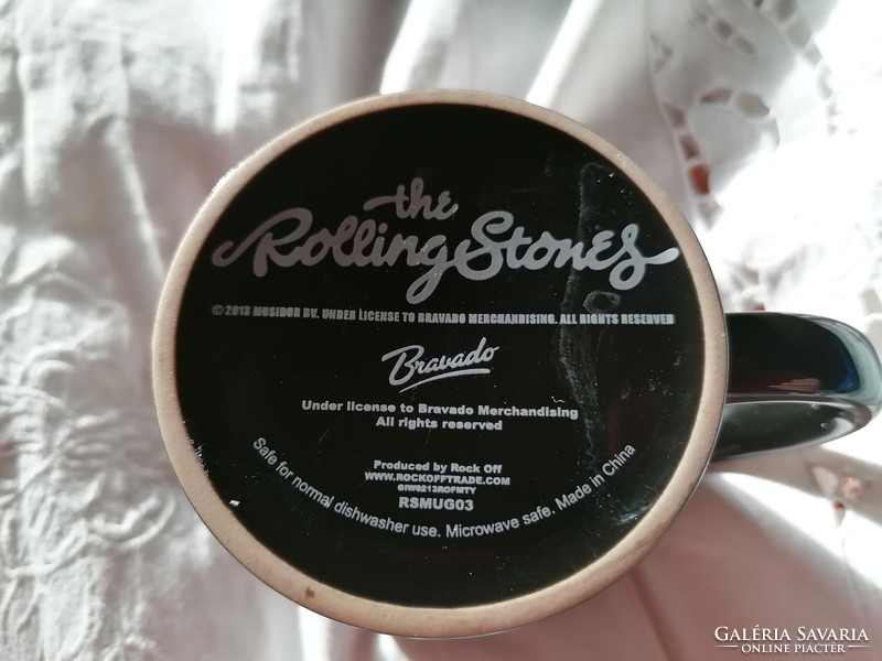 Rolling Stones 1962 emlék bögre Gyűjtői ritkaság