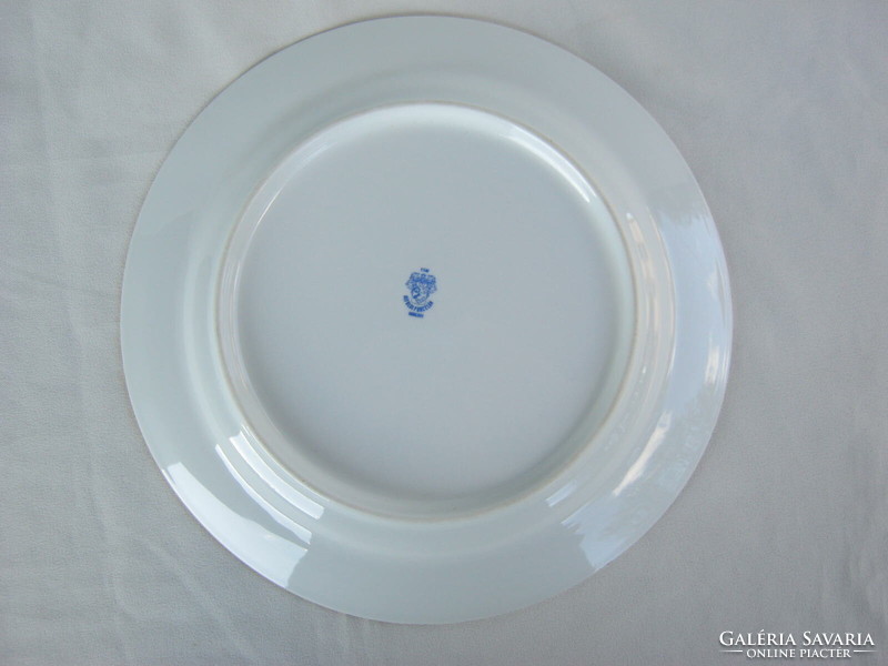 Alföldi porcelán gyümölcs mintás lapos tányér