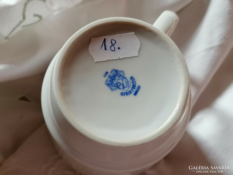 Alföldi, retro, floral cup, mug 18.