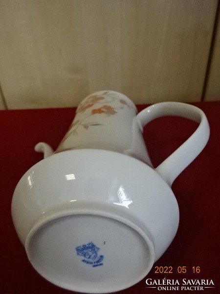 Lowland porcelain coffee pot without lid. He has! Jókai.