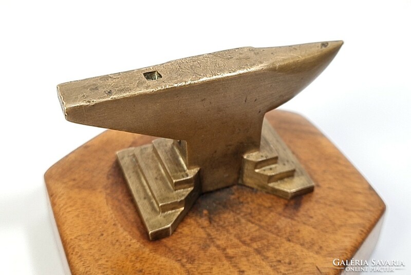 Antique small copper anvil - watchmaker's/jeweler's anvil