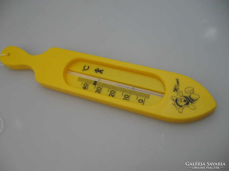 Baby bath thermometer in orange, beehive Raiffeisen
