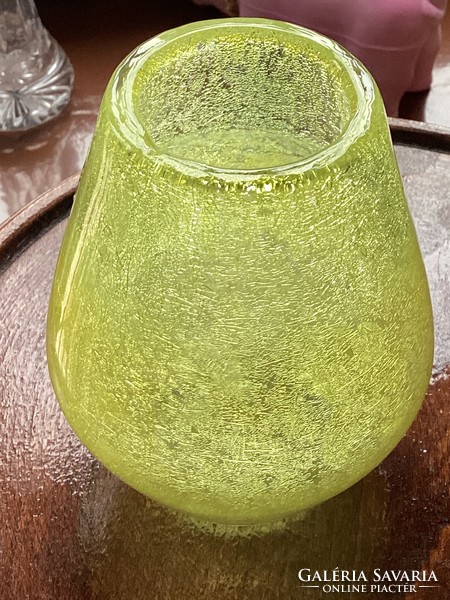Karcagi fátyol üveg váza mint a nap fénye