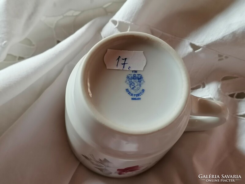 Alföldi, retro, floral cup, mug 17.
