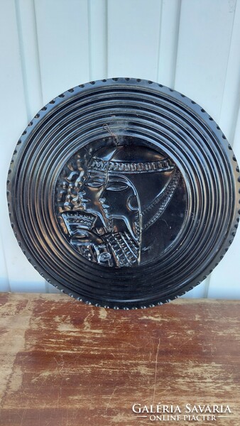 Pharaohs red copper wall plate