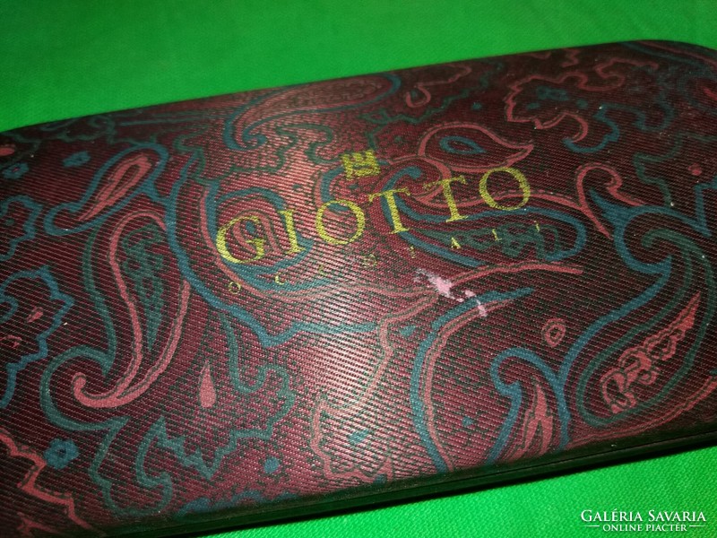 Old velvet Italian giotto hard case for glasses as shown in the pictures
