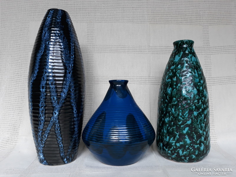 Special, rare ceramic pond vases