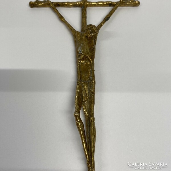 Erwin huber bronze crucifix