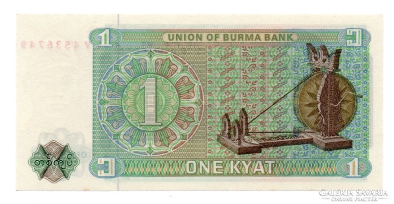 1    Kyat          Burma
