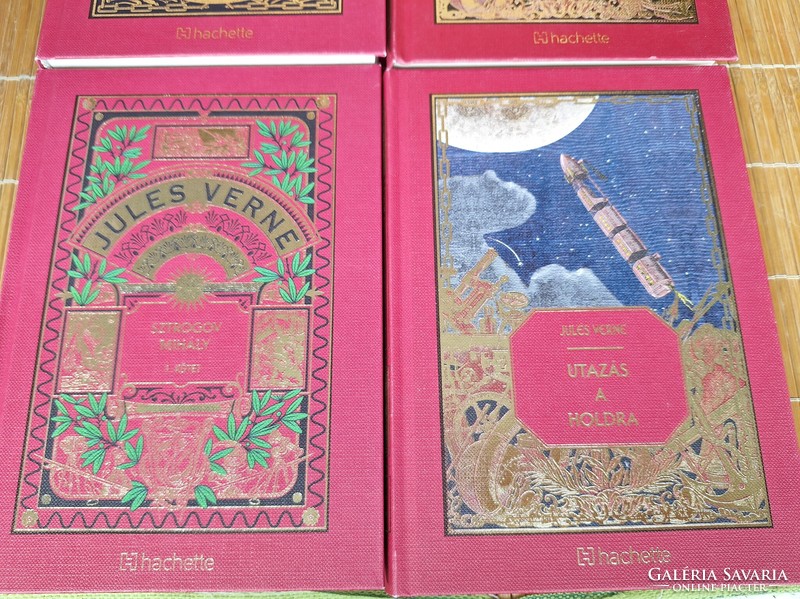 Jules verne series (hachatte) 4 volumes for sale together. HUF 8,000