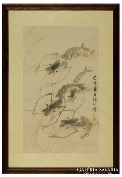Chinese artist 20th century: lobsters
