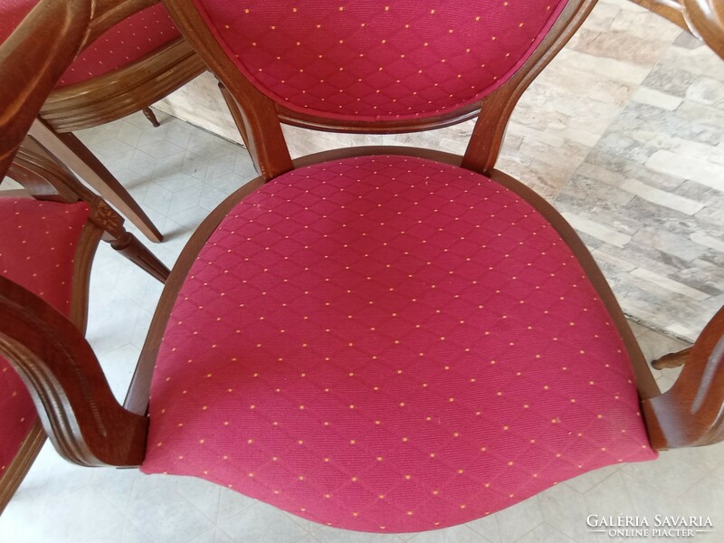 French baroque armchair chairs