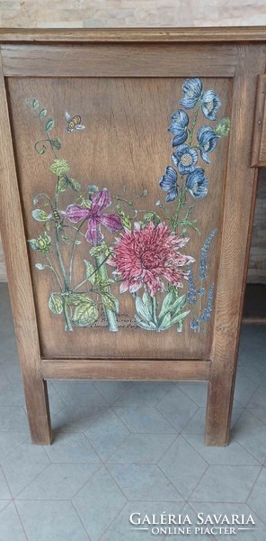 Vintage floral neo-baroque desk