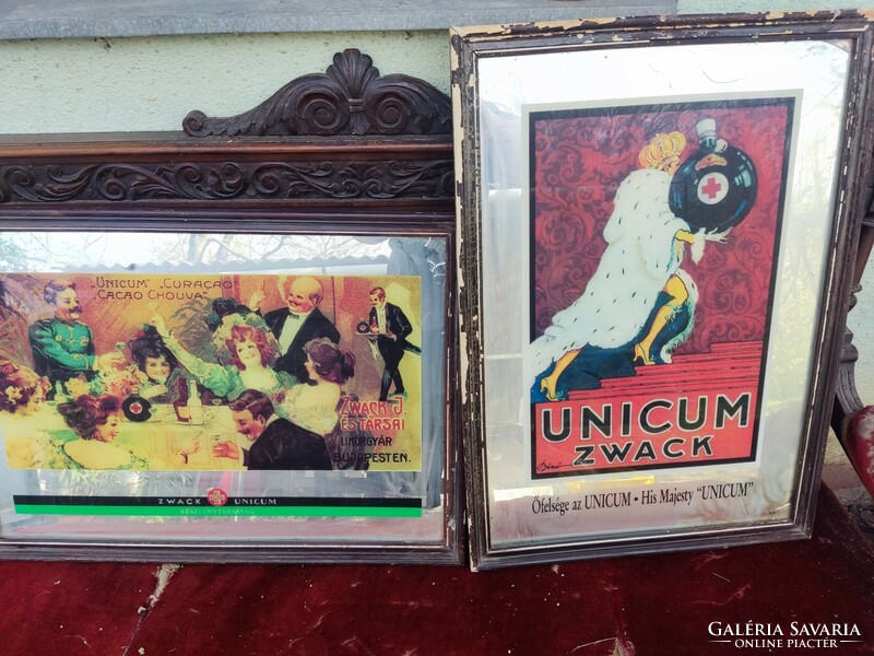 Retro Unicumos reklám kocsmai hagyaték
