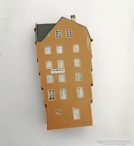 Városi ház - Makett épület - Terepasztal modell, Modellvasút