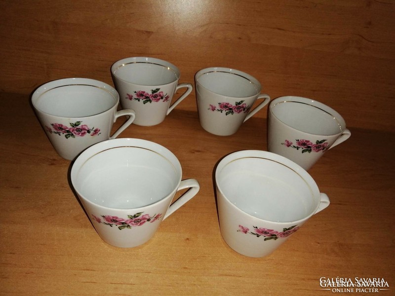 Alföldi porcelain coffee and tea cups 6 in one (po-4)