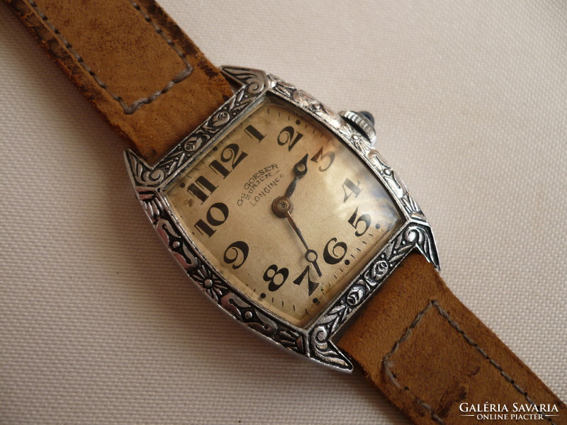 Longines is an extremely rare art deco watch from 1912