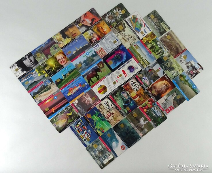 1B140 retro rare phone card collection in case 80 pieces