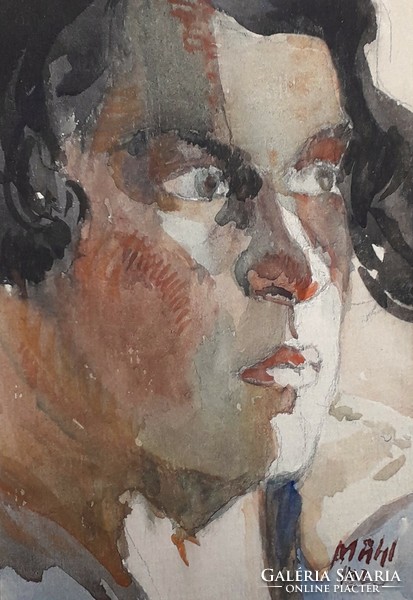 Mühl Aladár (Sopron, 1902 - Sopron, 1981): Női portré