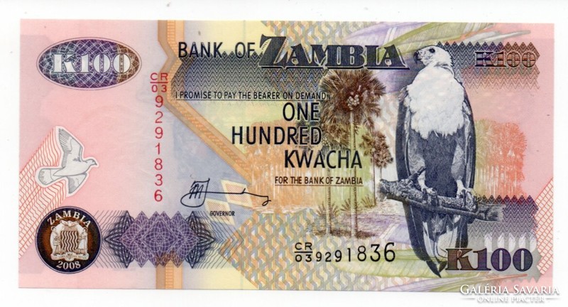 100    Kwacha          Zambia