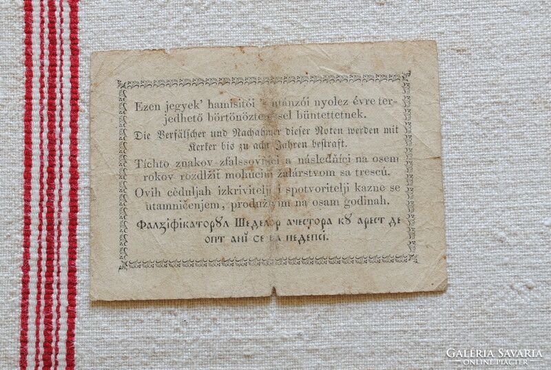 30 Pengő Kincstári utalvány 1849 VG 2db