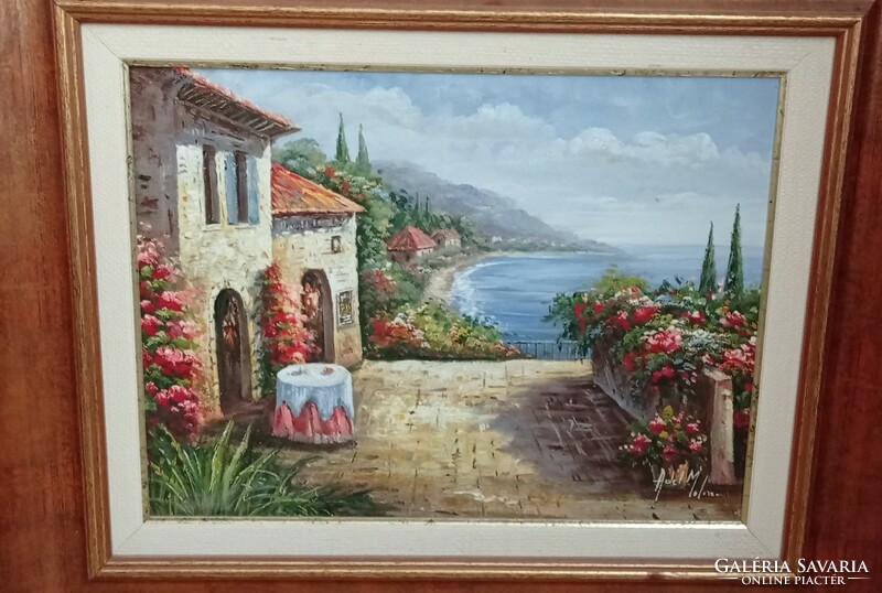 Adele Molnár/Mediterranean juried painting