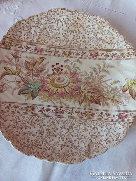 Extremely rare antique faience small plate