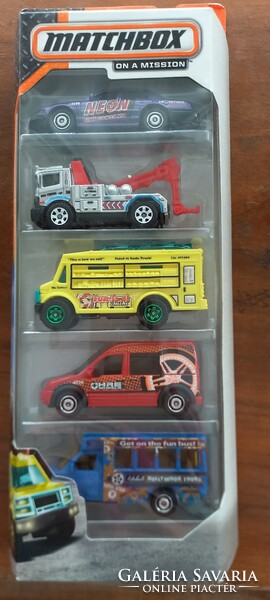 5 pc matchbox set unopened 2015 urban adventure package