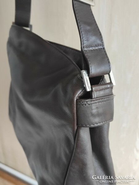 Coffee brown butter soft quality women's leather bag