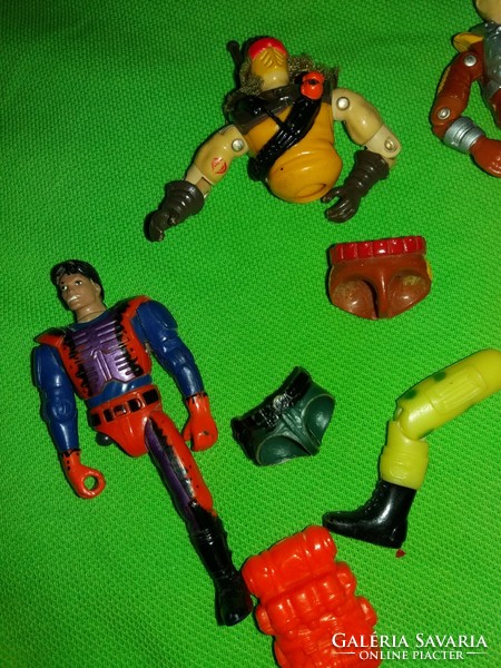 Retro G.I. Joe figures parts in one - action figure with rare pieces according to the pictures