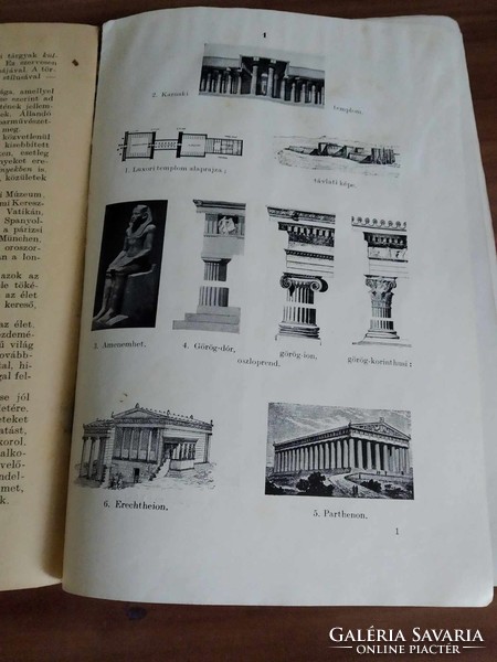 A művészeti alkotások szemléltető ismertetése, a középsikolák VII. osztályában, 1941-es kiadás