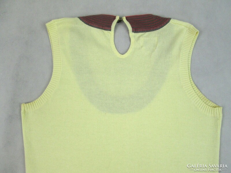Original tommy hilfiger (m) elastic material women's butter colored dress