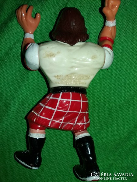 MINŐSÉGI 1992.WWE WRESTLING Titan Sport pankrátor ÉLETHŰ 12 cm akció figura a képek szerint 3.