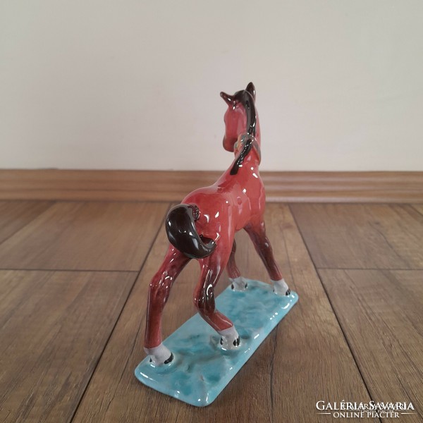 Gál Béla ceramic foal