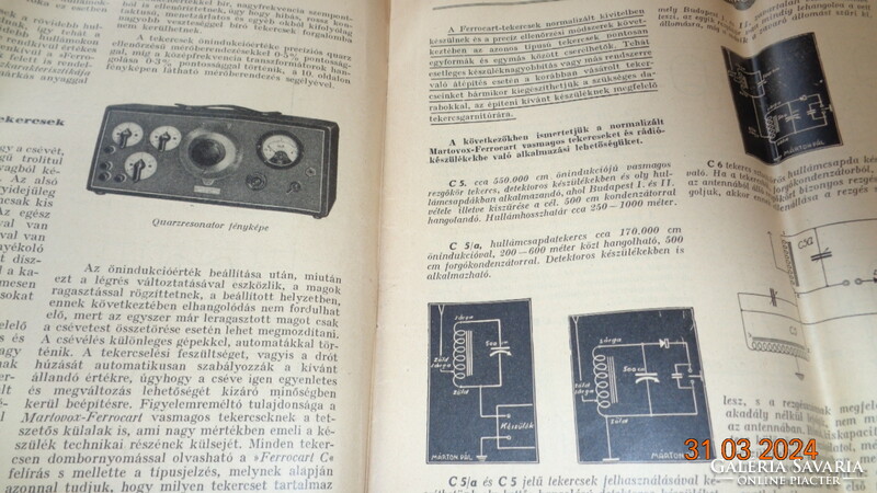 Martovox -Ferrocart   ," Népvevő "    Rádió technika  , Marton Pál  BPest