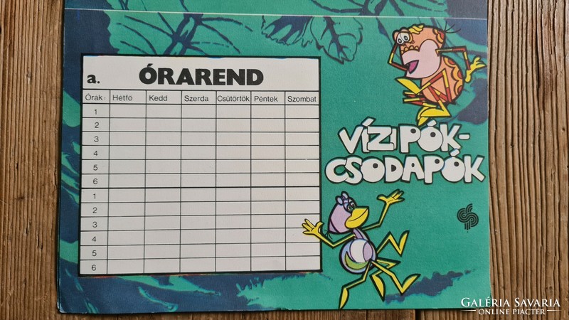 Retro mozis órarend, Vízi Pók csodapók 1983