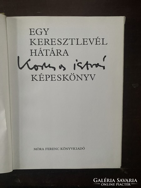 Kormos István: Egy keresztlevél hátára/Képeskönyv