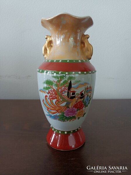 Chinese glazed ceramic vase