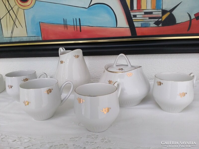 Epiag df porcelain long coffee set from 1946