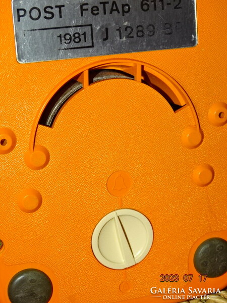 Retro orange (rare!!!) Telephone from 1981
