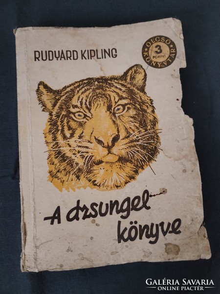 A dzsungel könyve - olcsó könyvtárak / 1955 .