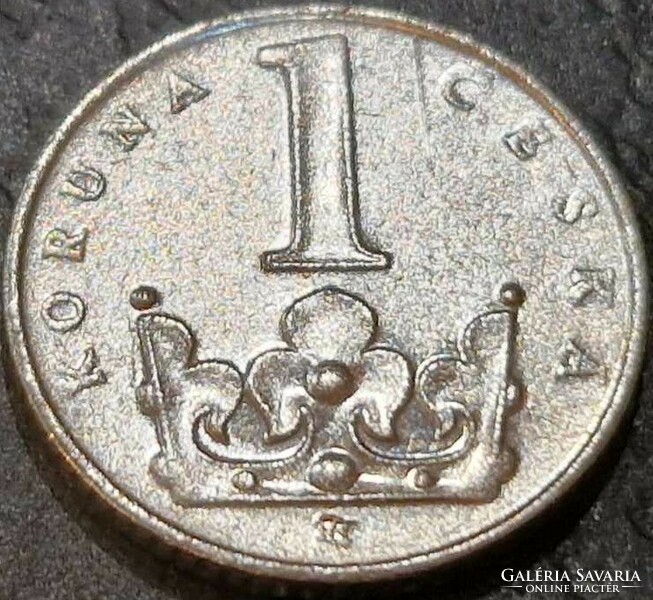 Cseh Köztársaság 1 korona, 1994