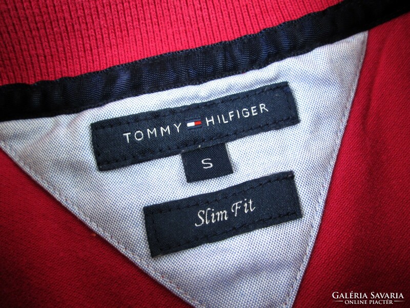 Original tommy hilfiger (s) pretty short sleeve women's t-shirt with collar