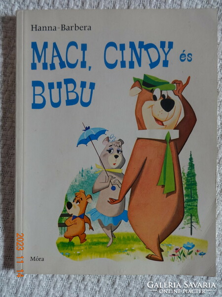 William hanna - joseph barbera: teddy bear, cindy and bubu - old storybook (1986)