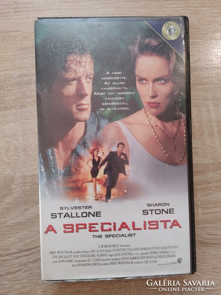 A specialista Sylvester Stalone Sharon Stone VHS film