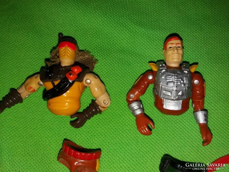 Retro G.I. Joe figures parts in one - action figure with rare pieces according to the pictures