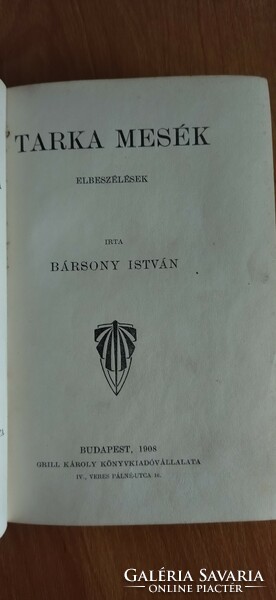 István Bársony - colorful tales 1908