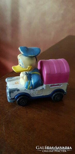 Old donald duck matchbox