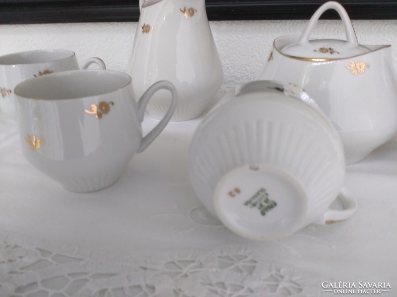 Epiag df porcelain long coffee set from 1946